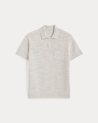 The Cotton Linen Polo | Birch