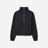 The Track Half-Zip | Black
