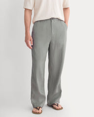 Linen Easy Pant 2.0 | Agave Green