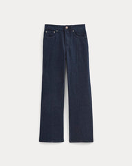 High-Rise Kick Flare Jean | Tungsten Rinse