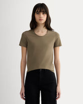 The Form Tee | Deep Taupe