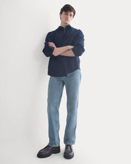Lightweight Oversized Oxford | Navy