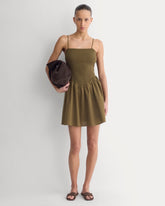 Gauze Smocked Mini Dress | Beech