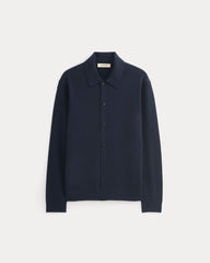 Ultrasoft Button-Down Sweater | Navy