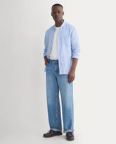 Relaxed Italian Selvedge Jean | Medium Indigo