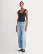 Loose Curve Jean | Light Indigo