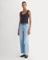 Loose Curve Jean | Light Indigo