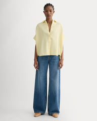 The Square Shirt in SoftLuxe | Banana Crepe