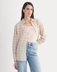 Everyday Shirt in Silky Cotton | Plaid
