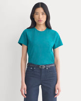 The Slim Crew in Essential Cotton | Everglade