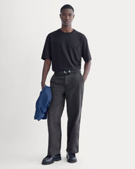 Oversized Midweight Tee | Black
