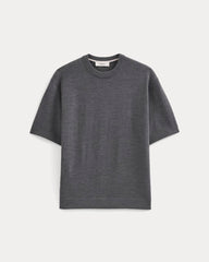 Ultrasoft Sweater Tee | Heather Mid Charcoal