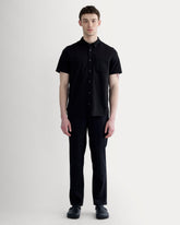 The Linen Trouser | Black