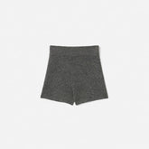 The Cozy-Stretch Short | Heathered Charcoal