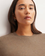 The Good Merino Wool Crewneck Sweater | Praline