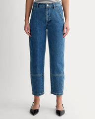 The Utility Barrel Pant | New Blue | Regular