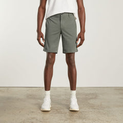 The 9" Slim-Fit Performance Chino Short | Pewter Green