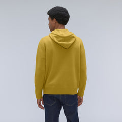 The Felted Merino Hoodie | Golden Palm