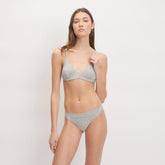 The Cotton Bikini | Heathered Grey