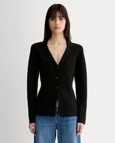The Knit Blazer | Black