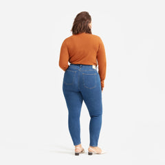 The Authentic Stretch High-Rise Skinny | Mid Blue | 26.5" Inseam