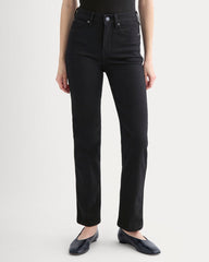 High-Rise Cigarette Jean | Black