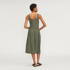 The Rib Soft Knit Scoop-Neck Dress | Kalamata