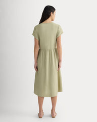 The Midi Dress in SoftLuxe | Eucalyptus