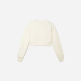 The Organic Cotton Cropped Crew | Canvas