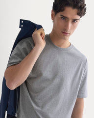 Archive Standard-Fit Cotton Crew | Vintage Heather Grey