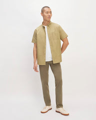 The Organic Short Sleeve Oxford Shirt | Cornstalk