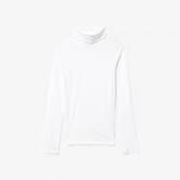 The Organic Cotton Turtleneck | White