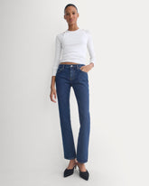 Everlane x Elena Bonvicini Highland Low-Rise Cigarette Jean | Deep Bay Indigo