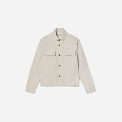 The Everyone Spring Shirt Jacket | Navy Stripe