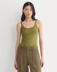 Soft Stretch U-Neck Tank | Mayfly