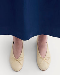 Made in Italy Ballet Flat | Crema