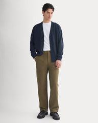 Relaxed Herringbone Fatigue Pants | Beech