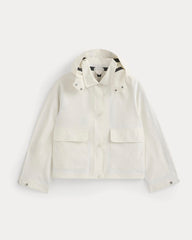 Re:Cycled Nylon Barrel Jacket | Bone