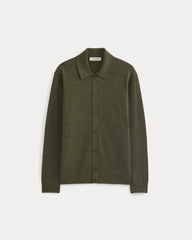 Ultrasoft Button-Down Sweater | Heather Beech