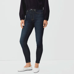 The Authentic Stretch High-Rise Skinny | Deep Indigo | 26.5" Inseam