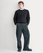 90s Baggy Cargo Pant | Washed Black