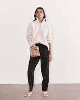 The Tapered Pant in Butterlite | Black