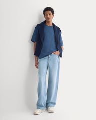 Archive Relaxed-Fit Cotton Crew | Midnight Navy