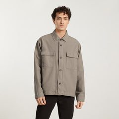 The Everyone Spring Shirt Jacket | Clay