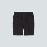 The Cotton Linen Short | Black