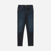The Curvy Authentic Stretch High-Rise Skinny Jean | Dark Blue Wash | 26.5" Inseam