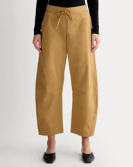 The Easy Barrel Pant | Oak Brown