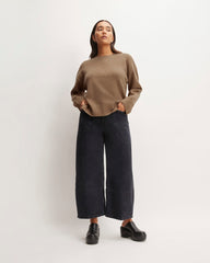 The Good Merino Wool Crewneck Sweater | Praline