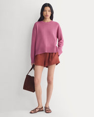 The Boxy Sweater in Everyday Cotton | Heather Rose