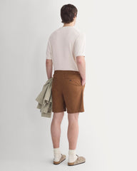 Pleated Easy Short | Toffee